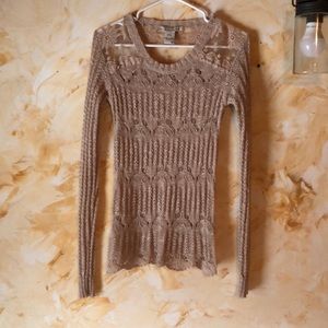 Light pink dusty rose sweater